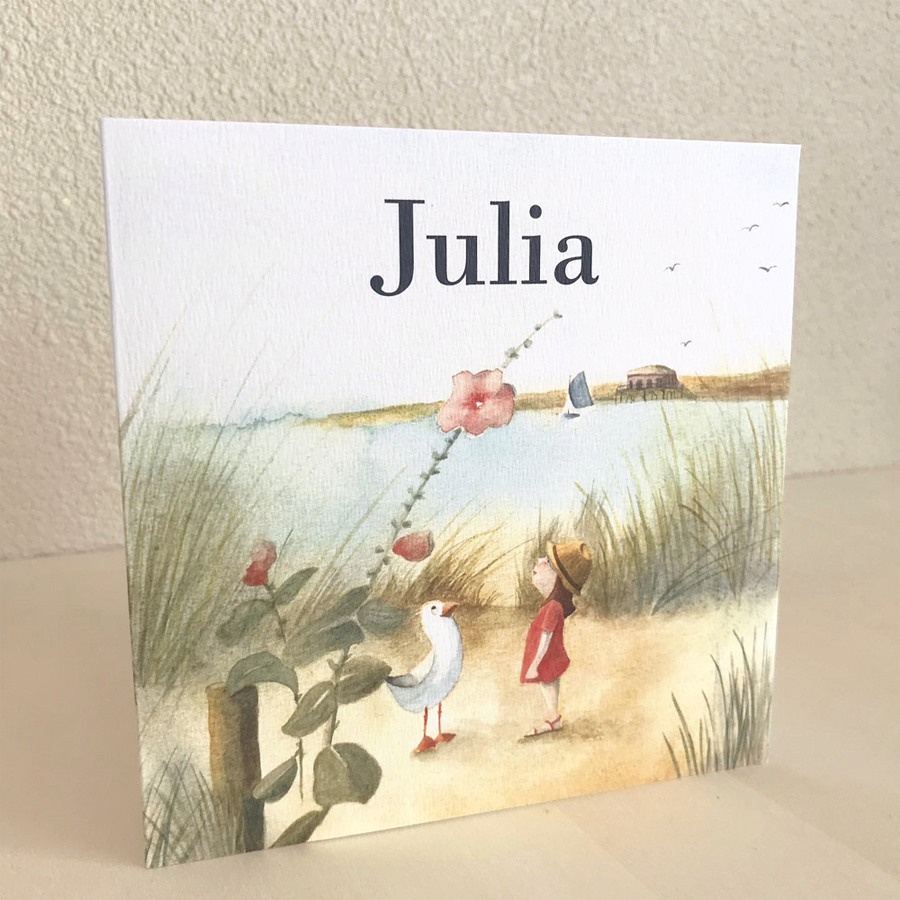 Visuel artisanal sur-mesure pour cartes et carnets