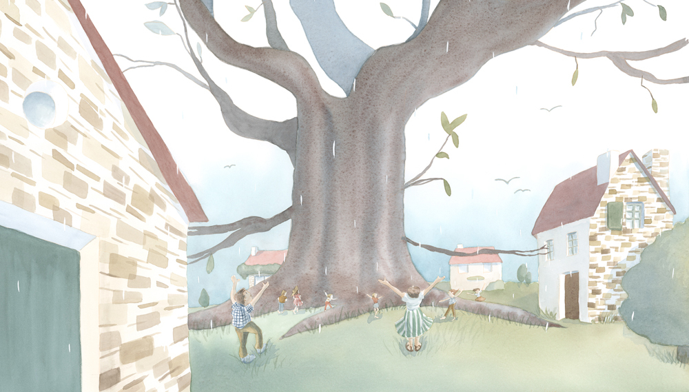 Illustratrice de livres pour enfants - illustration à l’aquarelle pour album jeunesse